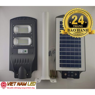 Đèn đường led năng lượng mặt trời 60W, đèn led đường phố 60W cần đèn