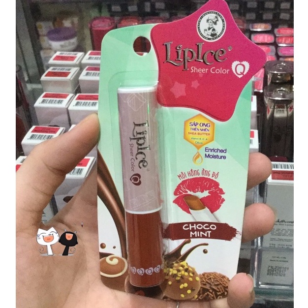 (Thanh lý HSD 6/2023) Son dưỡng Lipice Sheer Color Q 2.4g