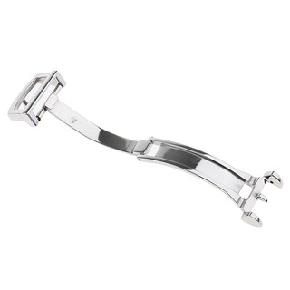16mm Stainless Steel Deployment Clasp Folding Buckle For