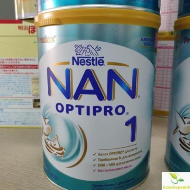 [Đóng thùng carton+Chèn xốp] Sữa Nan Nga đủ số 1,2,3,4 800g Date update mới nhất