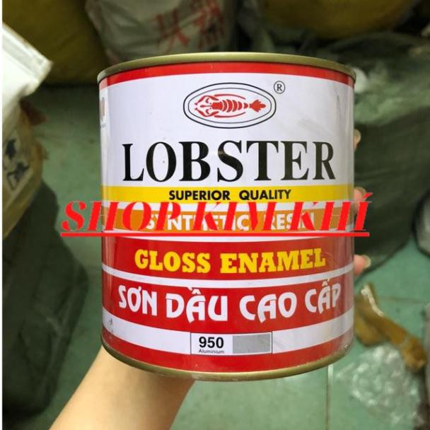 [Kim khí] Sơn dầu Lobster , sơn gỗ cao cấp Lobter Thái Lan 800ml