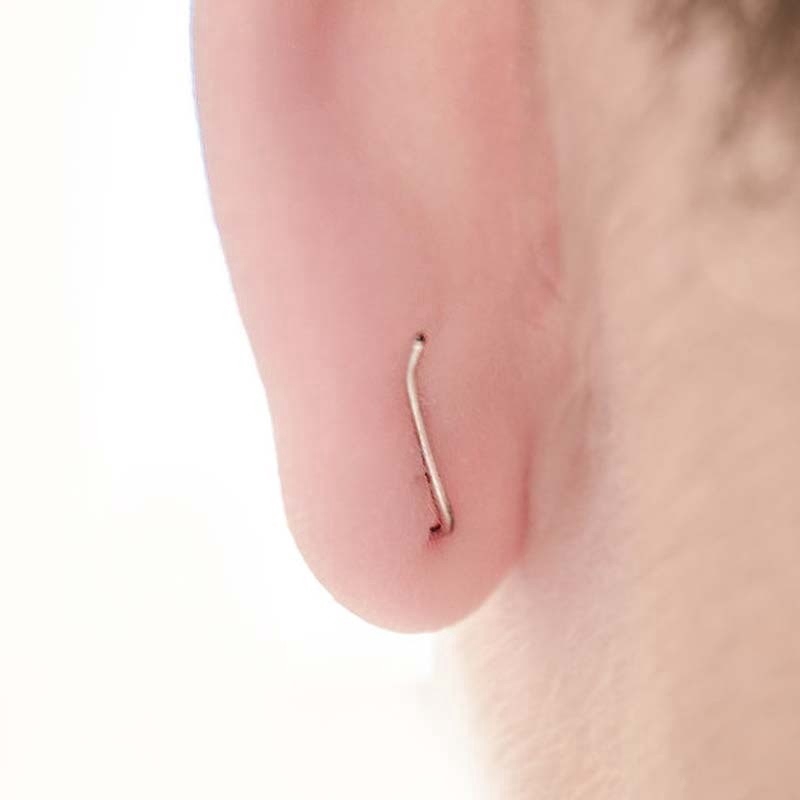 Khuyên tai thời trang hình nhánh lá đẹp mắt cho nữ