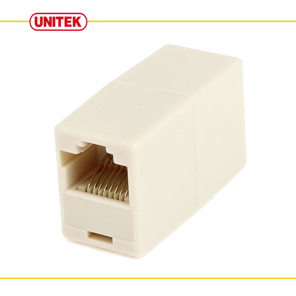 Cầu nối dây mạng RJ45 1 ra 1 (Trắng)