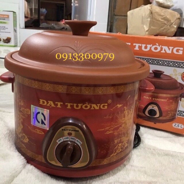 ✔️Nồi Kho Cá Chậm 2,5L ĐẠT TƯỜNG- Lòng Đất Nung