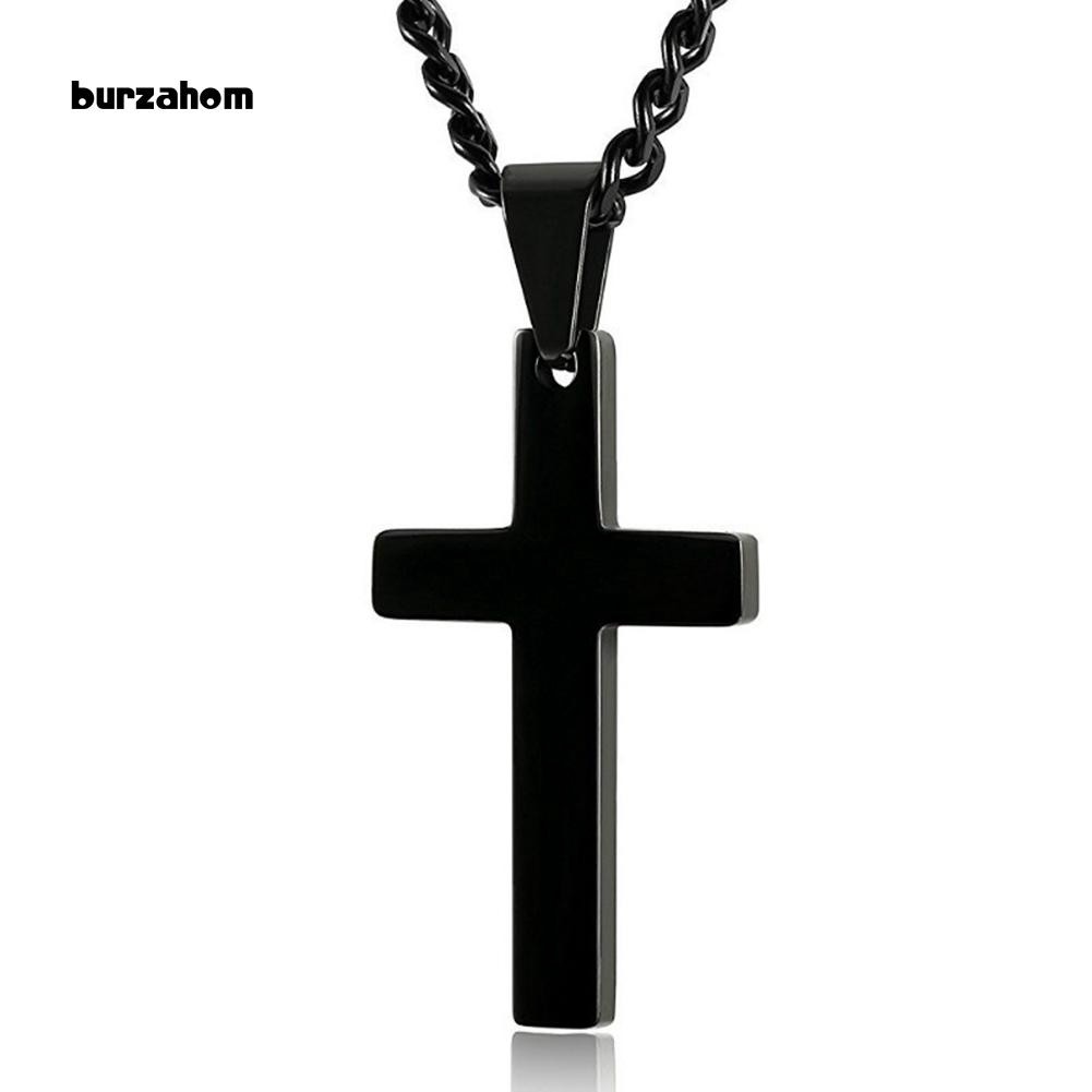 Vòng cổ Mặt Thánh Giá Bằng Thép Không Gỉ Cho Nam Và Nữ
