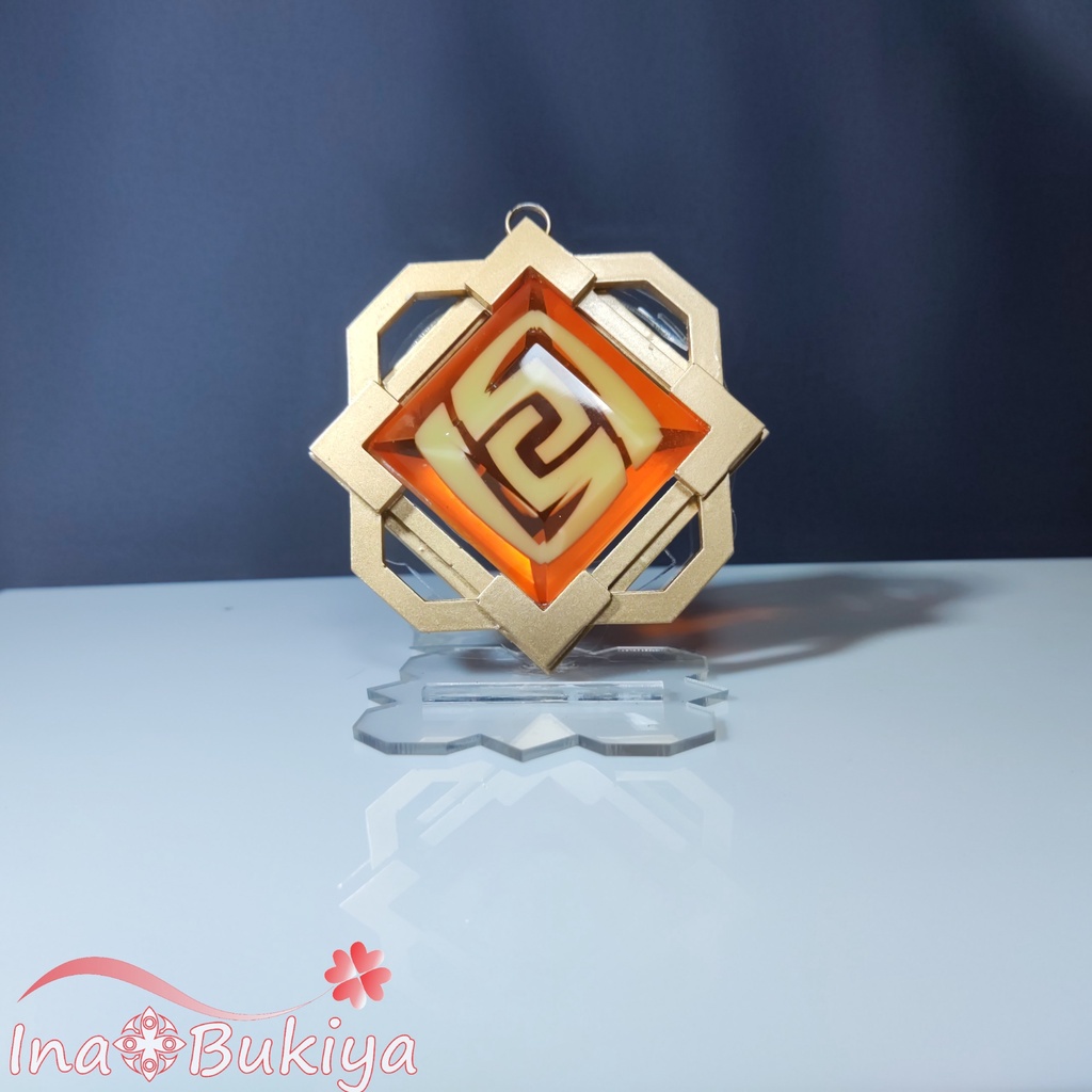 Móc khóa Vision Genshin Impact ~ Ver Liyue