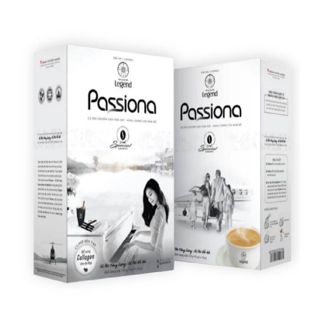 Cà phê Passiona hòa tan 4in1  - Trung Nguyên Legend - Hộp 224gr