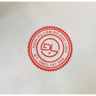 Dấu tròn Logo 38mm