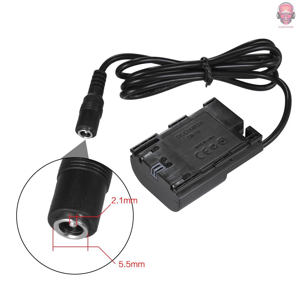 Mới Đầu Nối Pin Andoer Lp-E6 Dc Cho Máy Ảnh Eos 5dsr 5div 5d2 5d3 80d 7dii 70d 60d 6d 7d Dslr