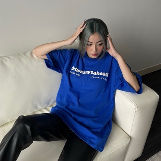 áo thun form rộng oversize tee betterdaysahead gonz - màu blue