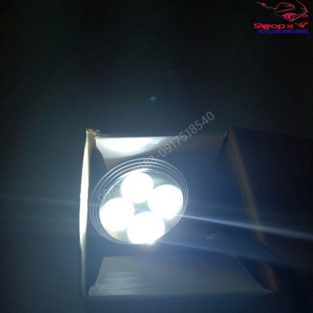 L4 trợ sáng xe máy tặng công tắc on/off
