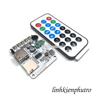 Mạch Giải Mã Âm Thanh Bluetooth Kèm Remote - SANWU