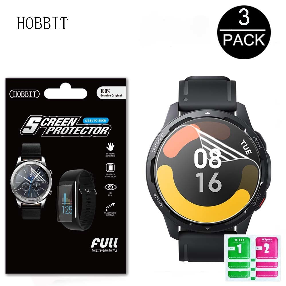 Set 3 miếng dán bảo vệ màn hình YIFILM bằng TPU mềm cho đồng hồ thông minh Xiaomi Mi Watch S1 Active Color 2 Sport Color