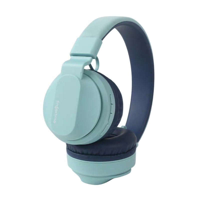 Tai Nghe zzz Không Dây Bluetooth 5.0 Màu Xanh Dương Cho Học Sinh / Máy Tính Bảng Trẻ Em