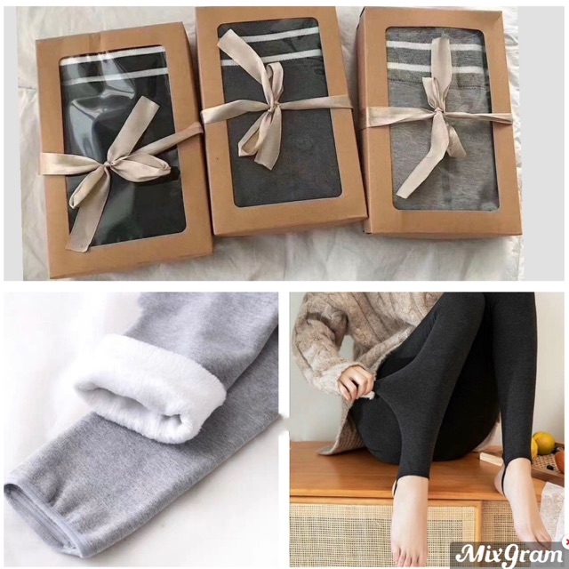 BÁN SỈ QUẦN LEGGING HỘP LÓT LÔNG NỮ
