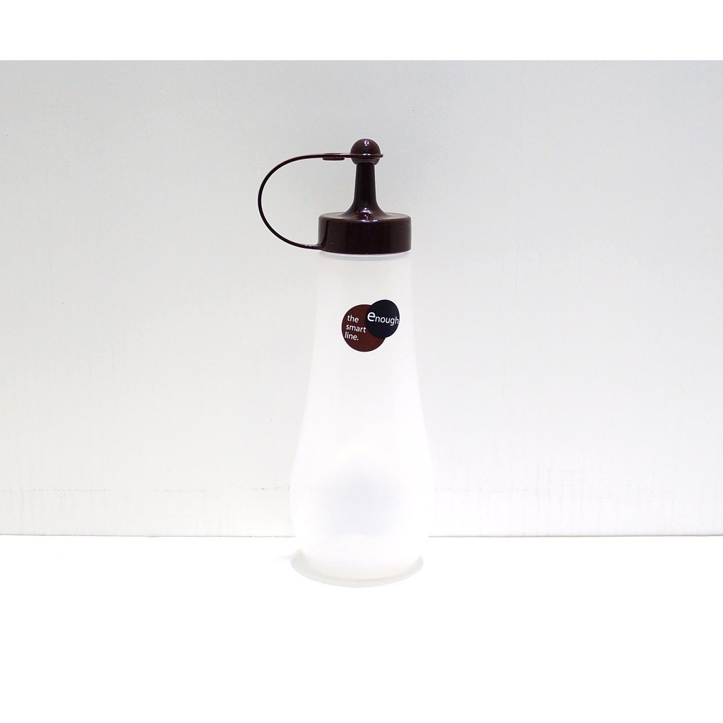Chai đựng nước sốt 360ml INOMATA hàng Nhật nội địa | Bình nhựa có nắp cài đựng sữa, tương ớt, tương cà tiện dụng