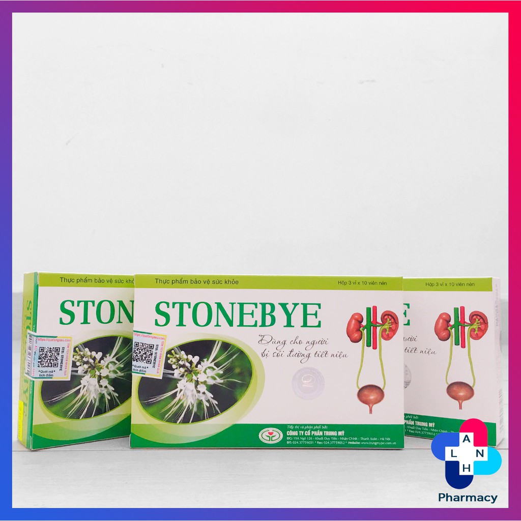 STONEBYE - Khắc tinh số 1 với sỏi thận, sỏi tiết niệu.