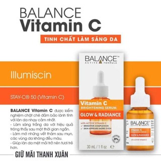 Serum Vitamin C Balance 30ml - Làm sáng da ngừa mụn