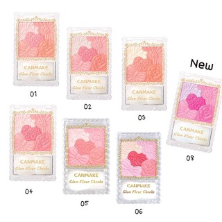 Phấn má hồng Canmake Glow Fleur Cheeks