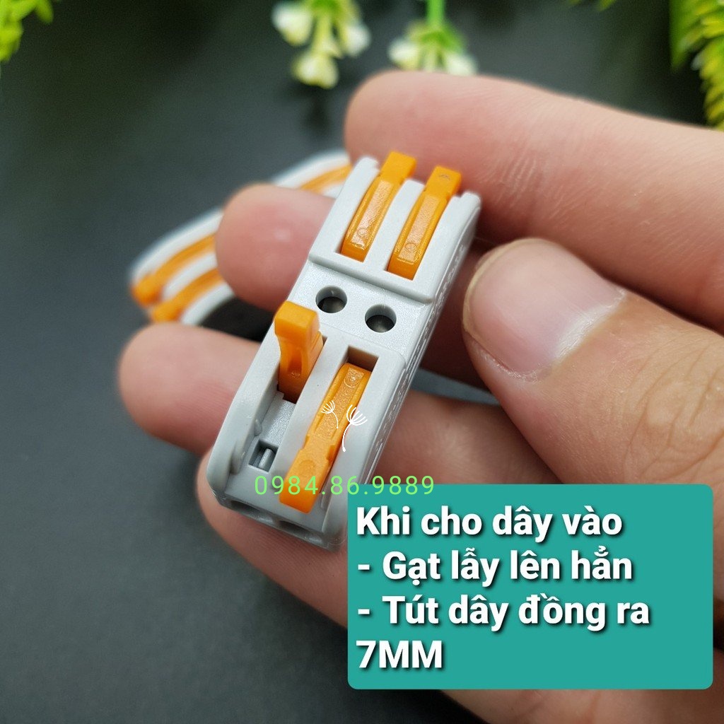 Cút nối dây điện tiện lợi, cầu đấu dây điện tiện lợi.