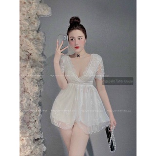 Set Đầm Ren kèm Quần