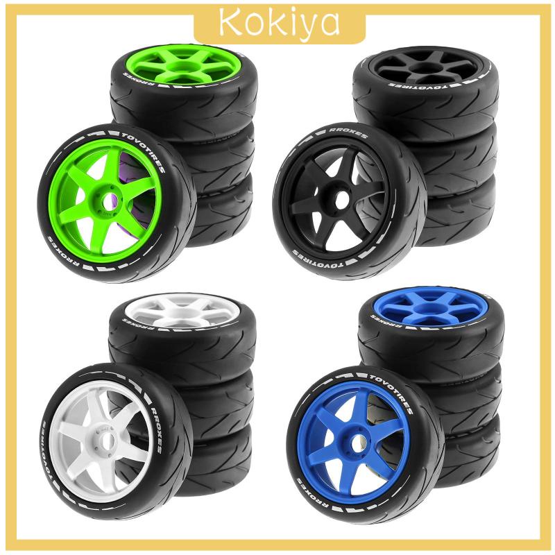 4 Bánh Xe Cao Su Thay Thế Cho Xe Điều Khiển Từ Xa 1 / 8