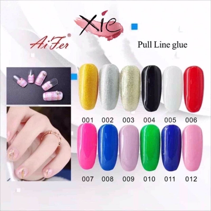 GEL VẼ CỌ NÉT AIFER - XIE dụng cụ nail&amp;mi ♥️