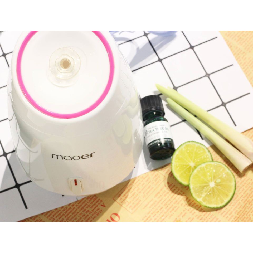 Máy xông hơi da mặt hoa quả thảo dược Maoer 2in1