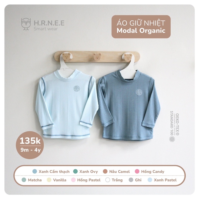 Áo cổ 3cm/3 phân giữ nhiệt Hrnee
