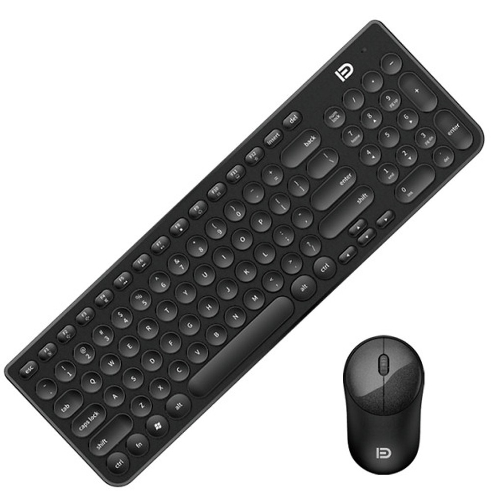 Bộ Bàn Phím Chuột Không Dây Forter iK6630