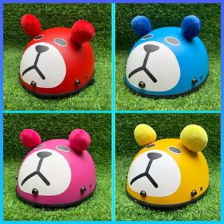 Mũ bảo hiểm 1/2 nửa đầu hình tai gấu đáng yêu, nón bảo hiểm nửa đầu hàng viêt nam chất lượng cao
