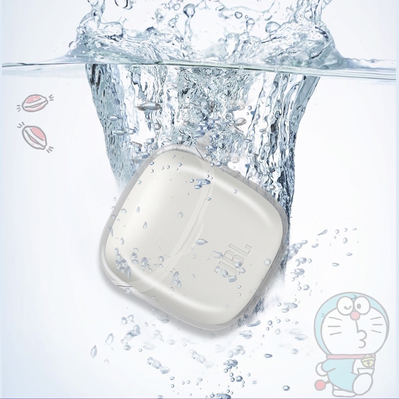 Vỏ Bảo Vệ Hộp Sạc Tai Nghe bluetooth Không Dây JBL Tune 225 TWS Bằng TPU Mềm Chống Sốc Họa Tiết Hoạt Hình Đơn Giản Ốp