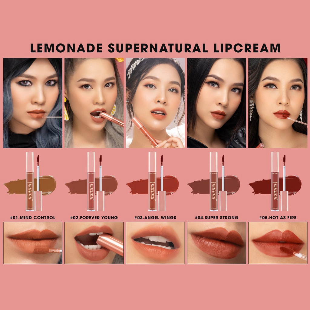 tuan099 Combo trọn bộ Lemonade SuperNatural gồm 01 son kem 5g và 01 Mascara 7.5g 01 Eyeliner 1g tuan099 | BigBuy360 - bigbuy360.vn