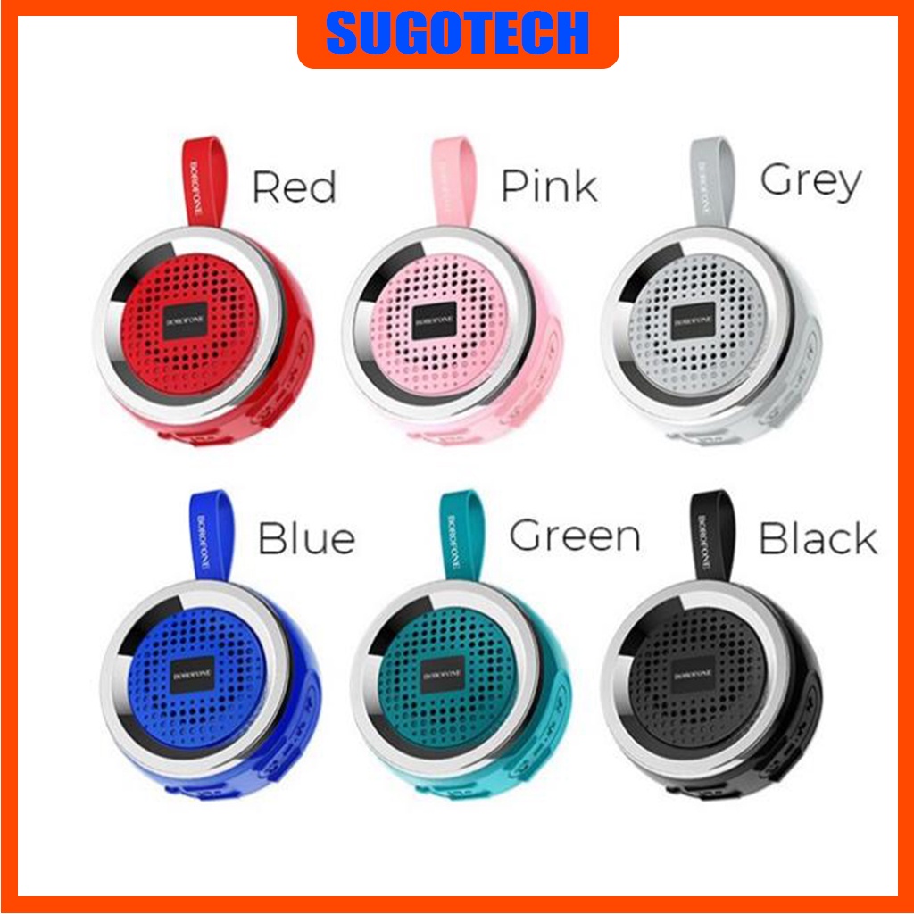 Loa bluetooth mini Borofone BR2 chính hãng, loa không dây âm thanh hay pin cực trâu