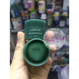 ( Mẫu mới - Mini size  ) Mặt nạ ngủ Laneige Cica Sleeping Mask 10ml
