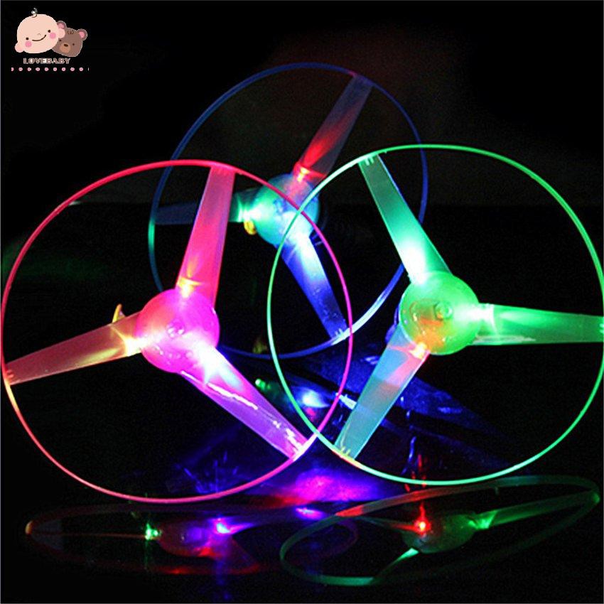 Đồ chơi đĩa bay UFO có đèn LED vui nhộn cho trẻ em