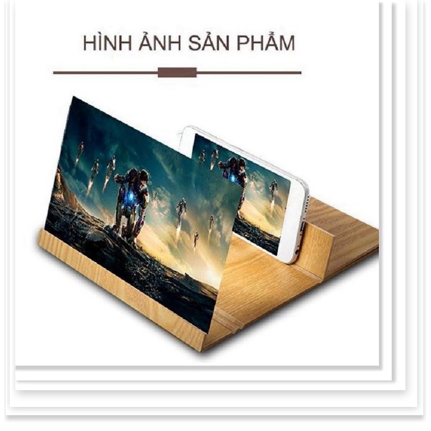 Kính phóng to màn điện thoại bằng gỗ - EL0154