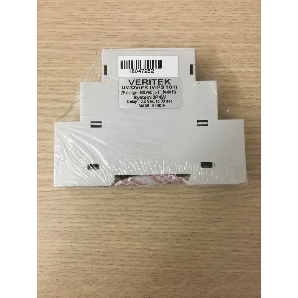 Rơle bảo vệ điện áp 3P+N hoặc 1P+N Veritek VIPS101