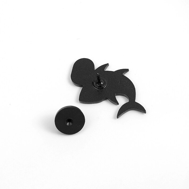 Ghim Cài Áo Hình Cá Mập/ Chuối/Cá Mập Hoạt Hình Ngộ Nghĩnh