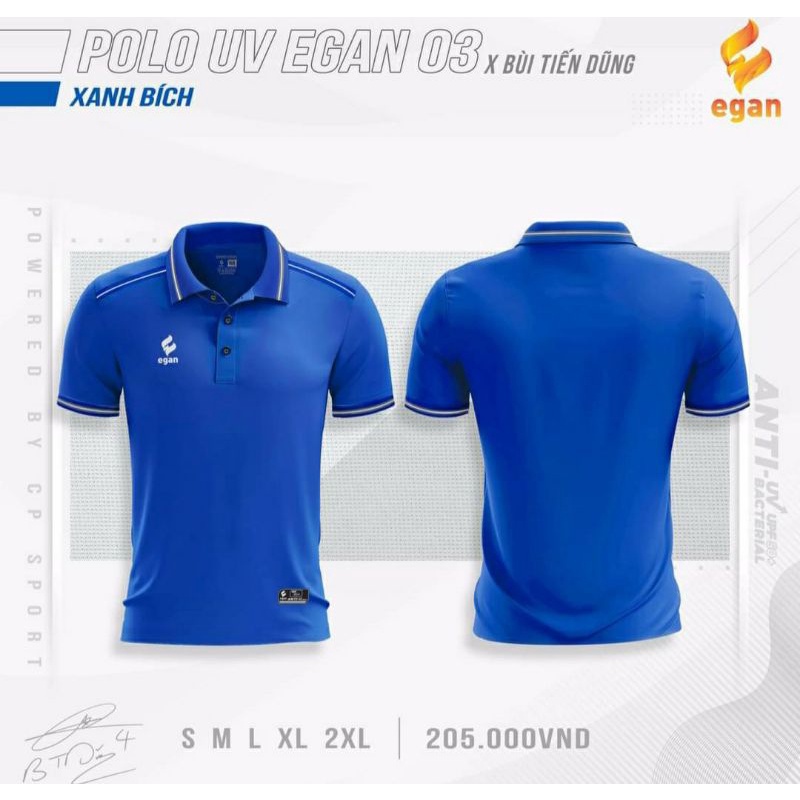 ÁO POLO UV EGAN 03 MÀU XANH BÍCH MỚI , ĐẸP, HÀNG CHÍNH HÃNG