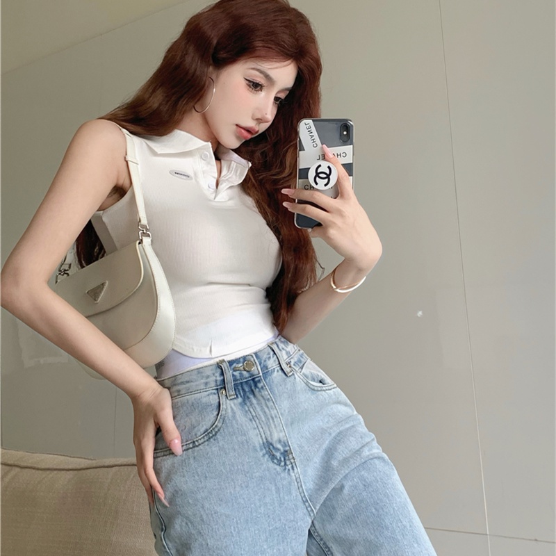 Áo Sát Nách Dáng Ôm Quyến Rũ Thời Trang Mùa Hè