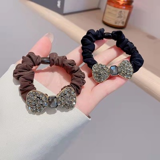 Cột tóc nơ đính hạt xoàn