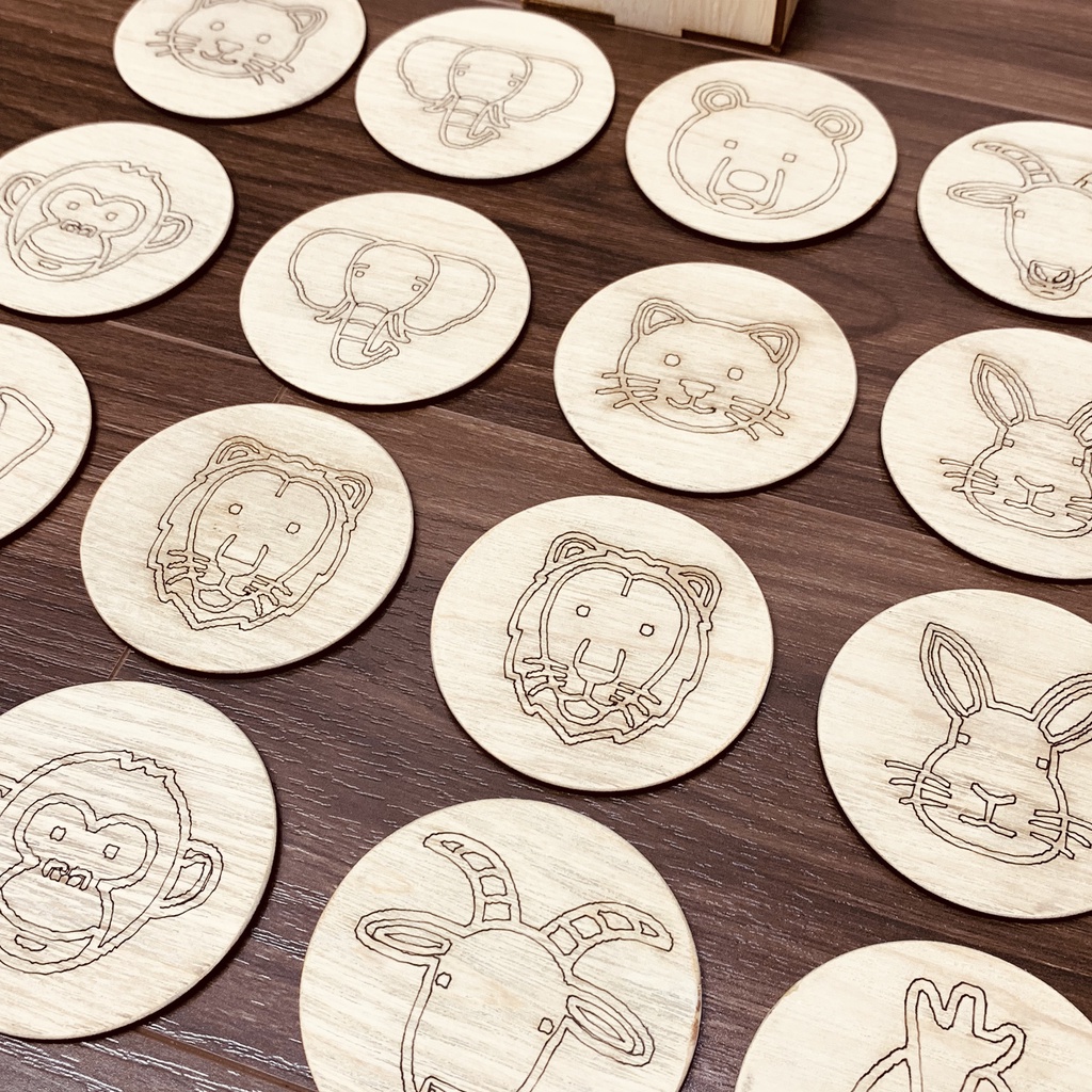 Bộ Đồ Chơi Lật Hình Luyện Trí Nhớ MemoryGame Bằng Gỗ Benrikids Giúp Bé Luyện Tư Duy Qua Hình Ảnh