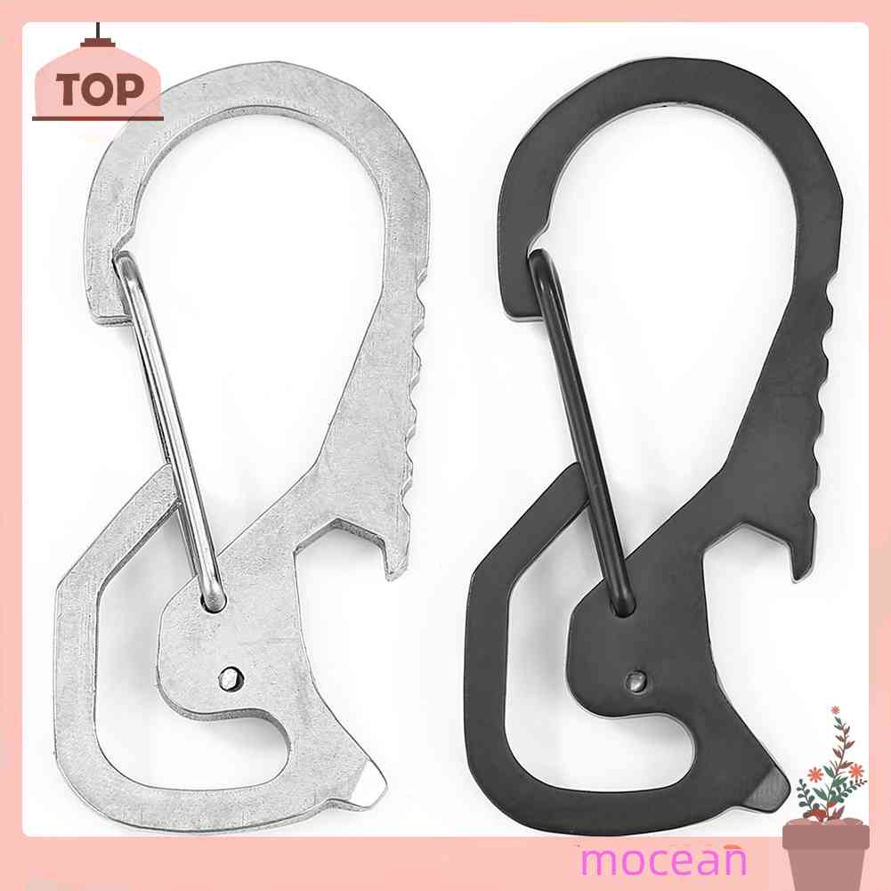 Móc Khóa Carabiner Kiêm Tua Vít Đa Năng Dùng Khi Đi Cắm Trại