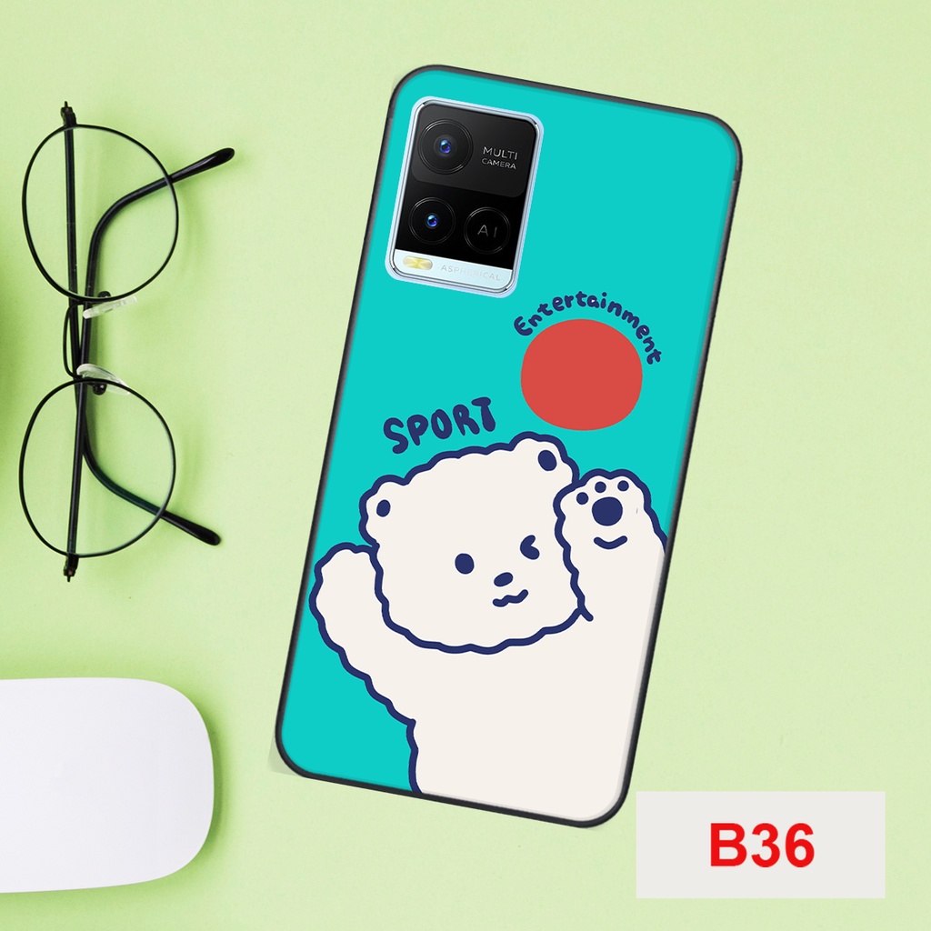 ỐP LƯNG VIVO Y21 -VIVO Y21S-VIVO V21 5G GẤU ĐẸP CUTE GIÁ RẺ