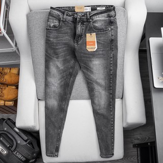[VNXK] - Quần jean nam cao cấp PB màu Xám trơn form slim - shop LASTORE