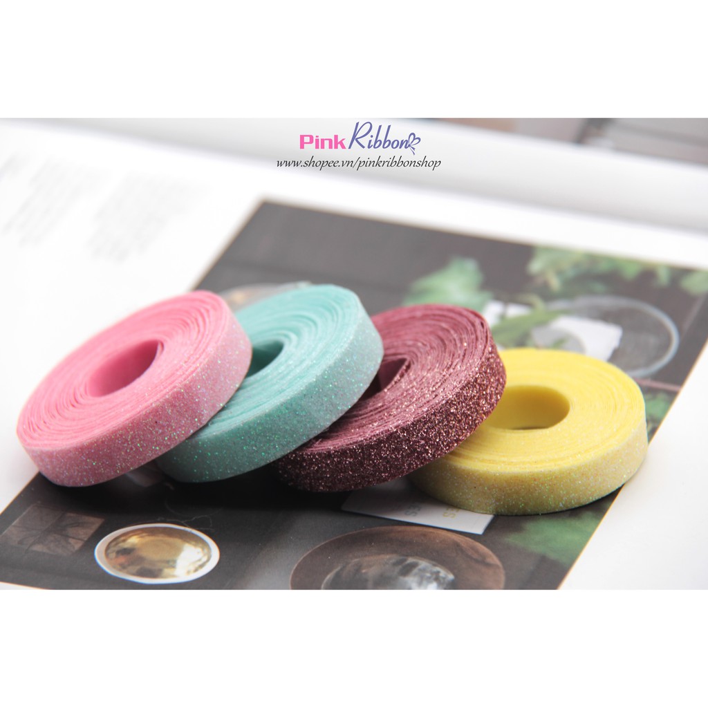 Cuộn 4M - Dây nhũ 1cm loại mỏng