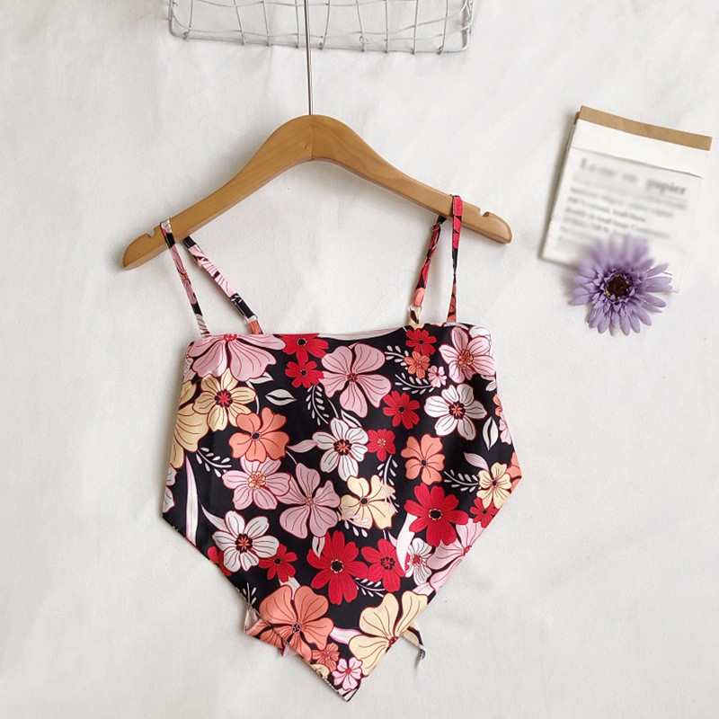 Áo Croptop Hoạ Tiết Hoa Thiết Kế Độc Đáo Cho Phái Nữ | BigBuy360 - bigbuy360.vn