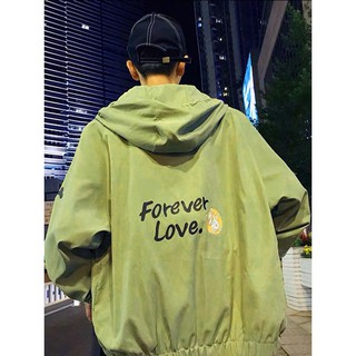 ÁO KHOÁC DÙ 2 Lớp (M1300 - 4ever Love) (KHOÁT STORE)