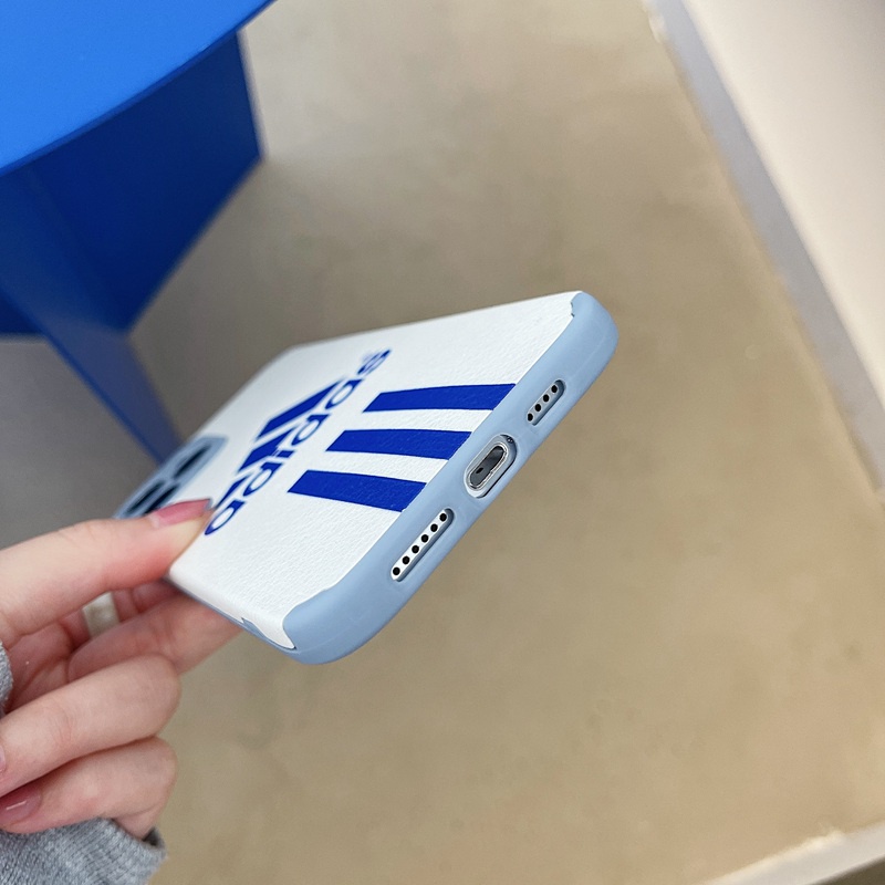 Ốp điện thoại in logo Adidas thời trang thích hợp cho IPHONE 6 6S 7 8 + PLUS X XR XS MAX 11 PRO MAX SE 12 13 PRO MAX